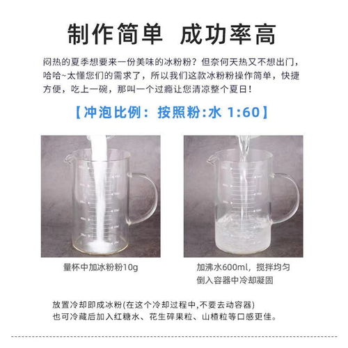 水西林 冰粉粉40g四川特產冰涼粉 小包裝家用自制紅糖冰粉 甜品商用原料 lx